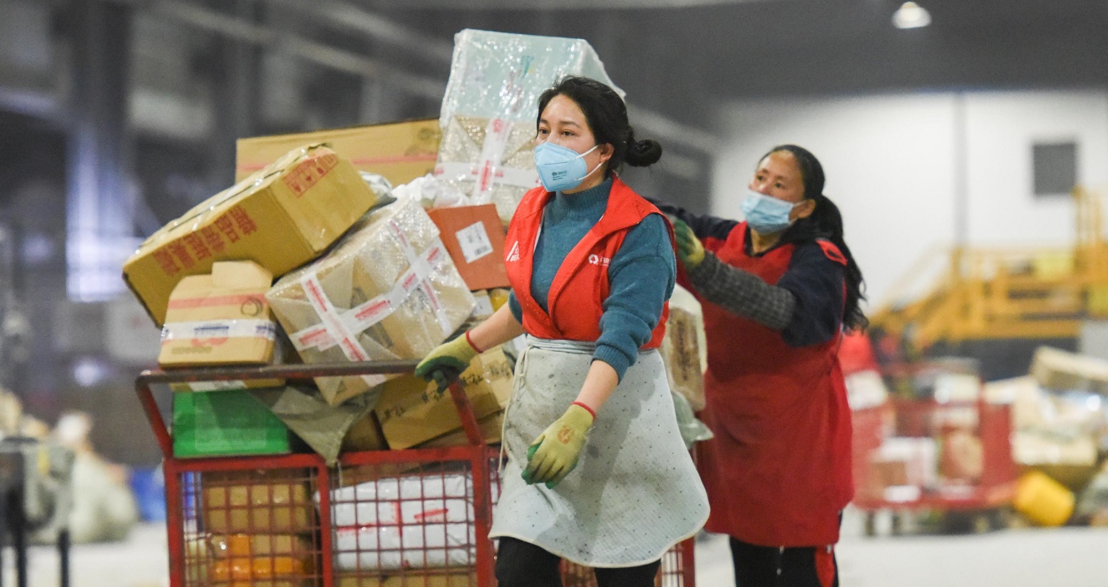 <b>快递包裹节后揽投量稳步增长 业务员有序复工</b>